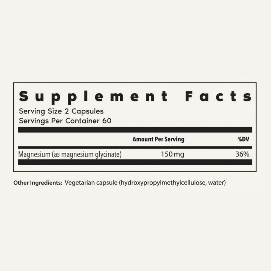 The Best Magnesium Product Supplement Facts