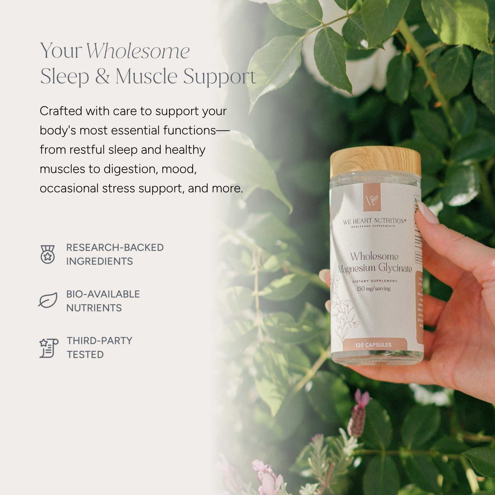 Wholesome Magnesium Glycinate
