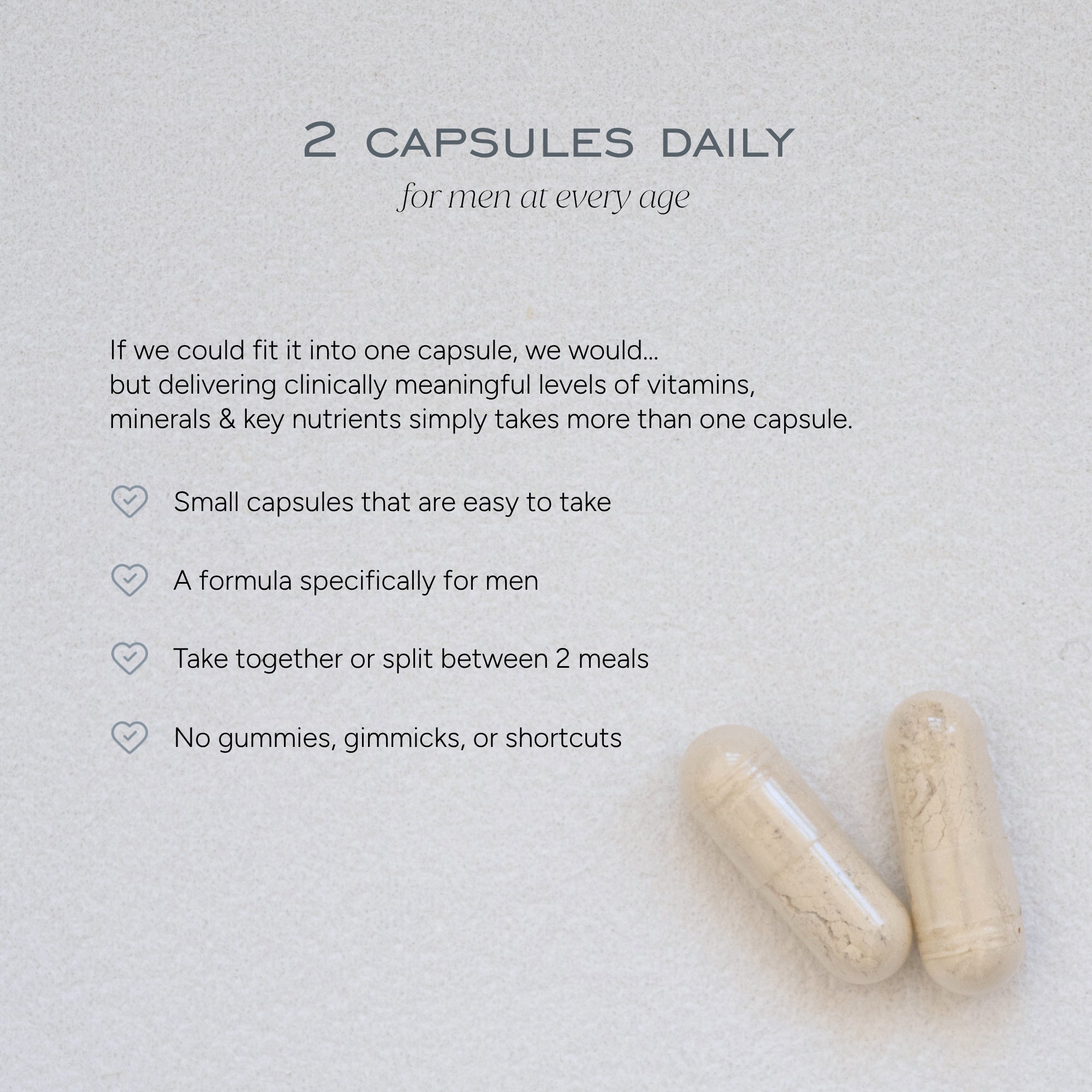 Wholesome Men's Multi Refill Pack