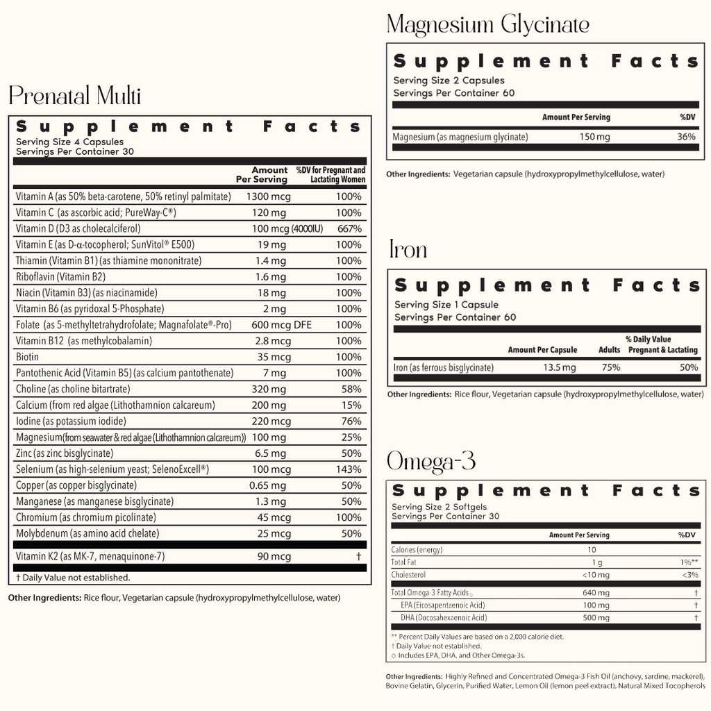Prenatal Complete Bundle