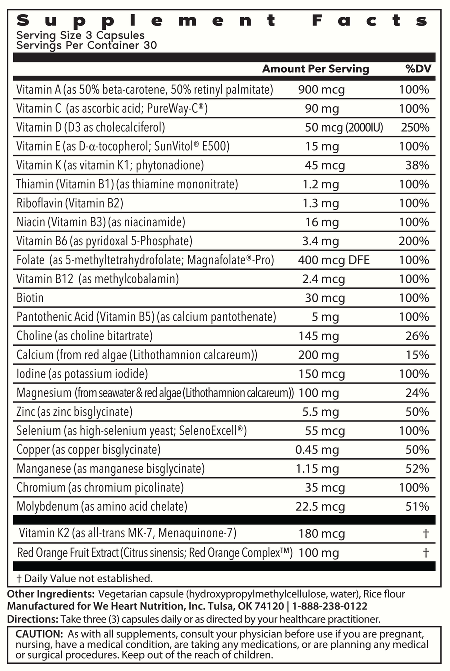 Wholesome Women's Multivitamin 40+