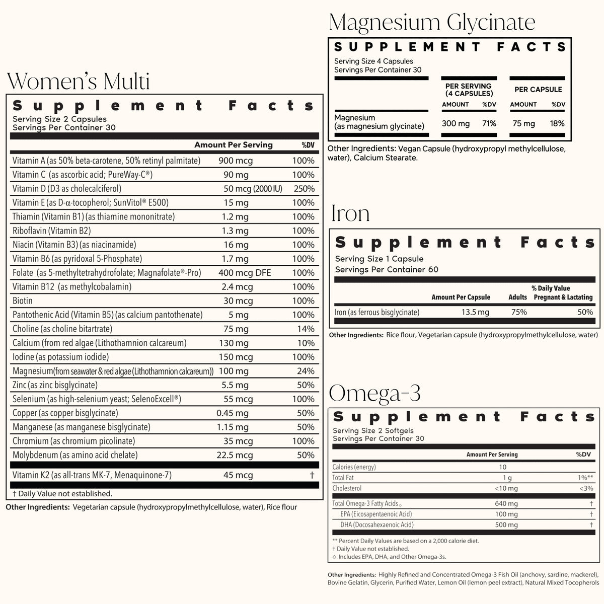 Women's Complete Bundle
